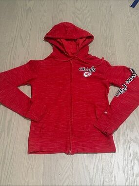 Team Apparel Red Chiefs Full-Zip Hooded Sweatshirt size xs